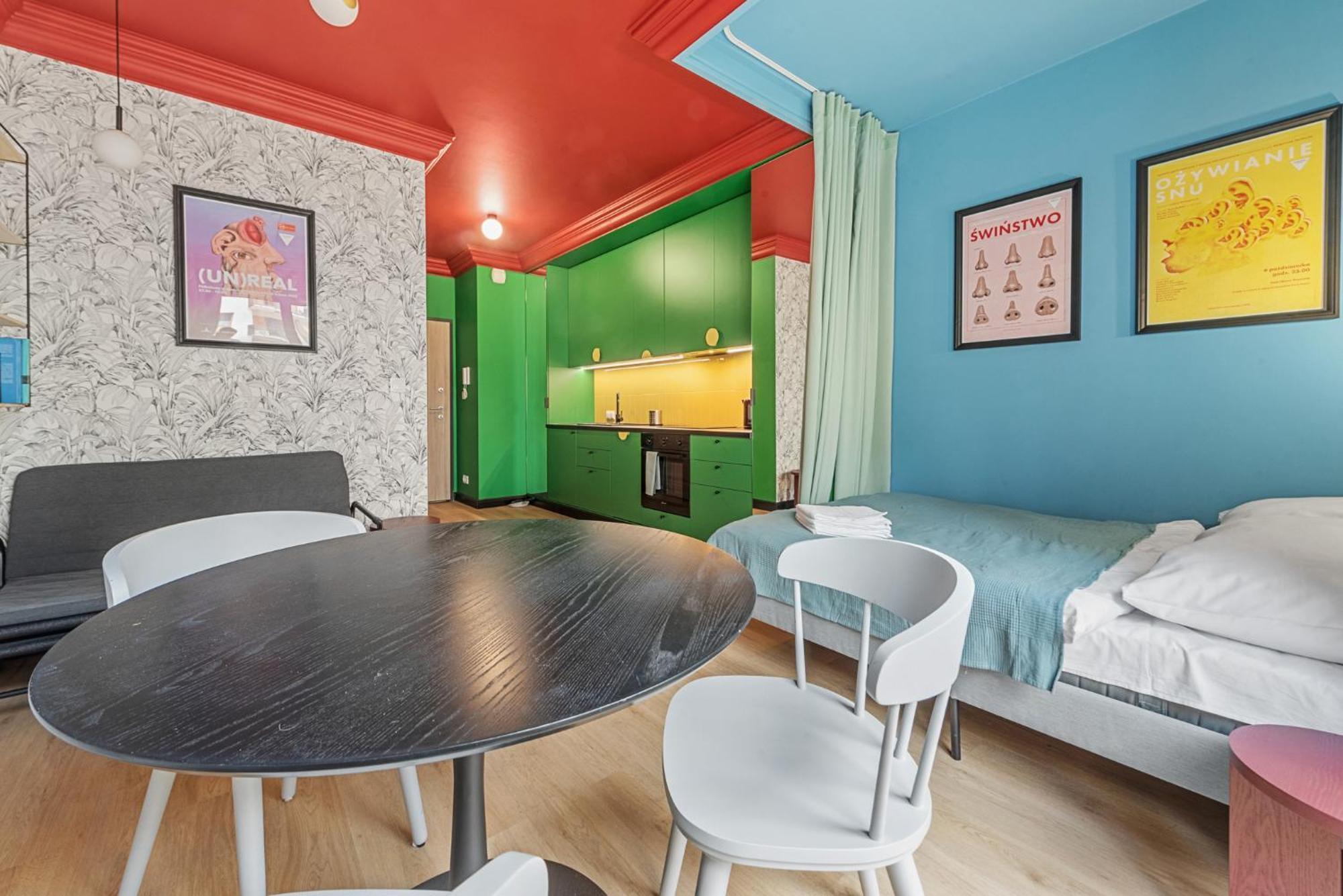 Colorful Apt Close To The Center Great Location Apartment Warsaw Ngoại thất bức ảnh