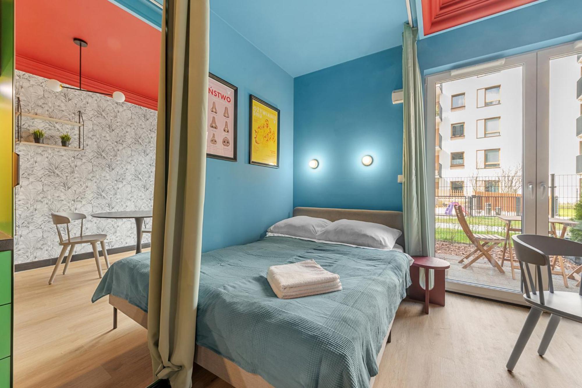 Colorful Apt Close To The Center Great Location Apartment Warsaw Ngoại thất bức ảnh